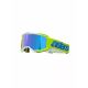Ochelari Moto MX/Enduro Vision 5 Blaze Yellow/Mirror Blue