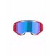 Ochelari Moto MX/Enduro Vision 5 Corp Red/White/Blue/Mirror Blue