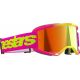 Ochelari Moto MX/Enduro Vision 5 Wordmark Pink/Yellow/Mirror Red