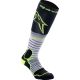 Sosete Moto Enduro/MX Pro Black/Gray/Yellow 24
