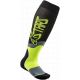 Sosete Moto MX Plus 2 Black/Yellow 2022