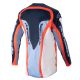 Tricou Enduro F-Agent Navy/Orange