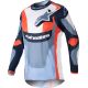 Tricou Enduro F-Agent Navy/Orange