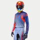 Tricou Moto Enduro/MX Fluid Lucent Blue/Orange 24