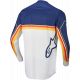 Tricou Moto MX Fluid Speed Bl/Wt/Or 2022