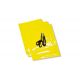 Coala Stickere Crystall 47x33 Cm 3pk Yellow 5051/40