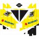 Kit Grafice Aparatori Radiatoare Suzuki Dr4 A304e RM-Z 18-21'