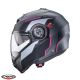 Casca Moto Flip-Up Duke Evo Move SV M1 Matt Black/Pink 24