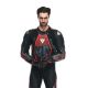 Combinezon Moto Piele Audax D/Zip 1PC Perf. Black/Red/Fluo/Anthracite 25