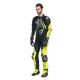 Combinezon Moto Piele Audax D/Zip 1PC Perf. Black/Yellow/Fluo/Anthracite 25