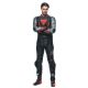 Combinezon Moto Piele Laguna Seca 5 2Pcs Black/Anthracite/Fluo-Red 23
