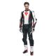Combinezon Moto Piele Laguna Seca 5 2Pcs Black/White/Lava-Red 23