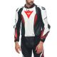 Combinezon Moto Piele Laguna Seca 5 2Pcs Black/White/Lava-Red 23