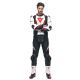 Combinezon Moto Piele Laguna Seca 5 2Pcs Black/White/Lava-Red 23