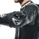 Combinezon Moto Piele Laguna Seca 5 2PCS Perf. Black/Black/White 25