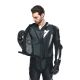 Combinezon Moto Piele Laguna Seca 5 2PCS Perf. Black/Black/White 25