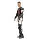 Combinezon Moto Piele Misano 2 D-Air Perforated 1Pc Black/White/Fluo-Red 23