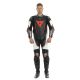 Combinezon Moto Piele Misano 2 D-Air Perforated 1Pc Black/White/Fluo-Red 23