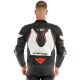 Combinezon Moto Piele Misano 2 D-Air Perforated 1Pc Black/White/Fluo-Red 23
