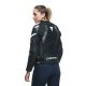 Geaca Moto Piele Dama Avro 5 Black/Black/White 25