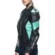 Geaca Moto Piele Dama Racing 4 Black/Acqua-Green 23