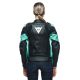 Geaca Moto Piele Dama Racing 4 Black/Acqua-Green 23