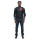 Geaca Moto Piele Sportiva Perf. Black-Matt/Black-Matt/Black-Matt 23