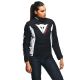 Geaca Moto Textila Dama Veloce D-Dry Black/White/Lava-Red 23
