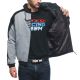 Hanorac Moto Daemon/X Safety Full Zip Melange/Grey/Black/Red/Fluo 25