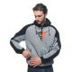 Hanorac Moto Daemon/X Safety Full Zip Melange/Grey/Black/Red/Fluo 25