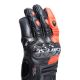 Manusi Moto Piele Carbon 4 Short Black/Fluo-Red 23