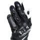 Manusi Moto Piele Dama Carbon 4 Long Black/Black/White 23