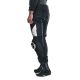 Pantaloni Moto Piele Delta 4 Black/White 25