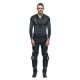 Pantaloni Moto Piele Delta 4 Black/White 25