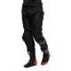 Pantaloni Moto Piele Delta 4 Perf. Black/Black 25