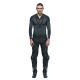 Pantaloni Moto Piele Delta 4 S/T Black/Black 25
