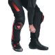 Pantaloni Moto Piele Super Speed Black/Red/Fluo 25