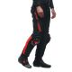 Pantaloni Moto Piele Super Speed Black/Red/Fluo 25