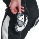 Pantaloni Moto Piele Super Speed Black/White 25