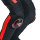 Pantaloni Moto Piele Super Speed Perf. Black/White/Red/Fluo 25