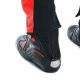 Pantaloni Moto Piele Super Speed Perf. Black/White/Red/Fluo 25