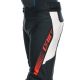 Pantaloni Moto Piele Super Speed Perf. Black/White/Red/Fluo 25