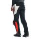 Pantaloni Moto Piele Super Speed Perf. Black/White/Red/Fluo 25