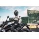 Geaca Moto Piele Contra2 Perforata White