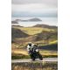Geaca Moto Piele Contra2 Perforata White