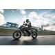 Geaca Moto Piele Contra2 Perforata White