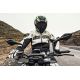 Geaca Moto Piele Contra2 Perforata White
