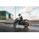 Geaca Moto Piele Contra2 Perforata White