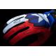 Manusi Moto Textil/Piele Hooligan CE Tejas Libre Red/White/Blue 25