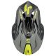 Casca MX J18 Pulsar Fluo Yellow/Grey/Black 2021